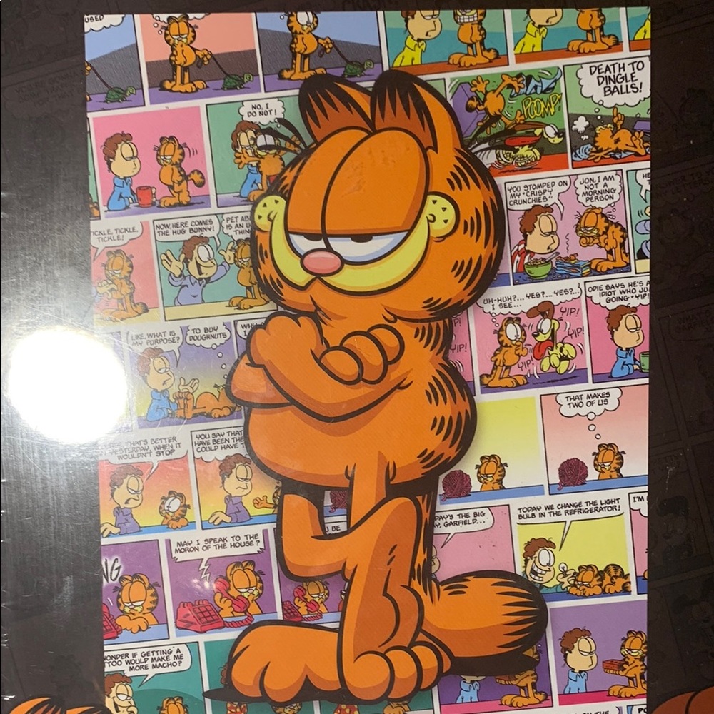 Garfield The Cat Comics 500 Piece Puzzle nickelodeon Aquarius 20" x 28" NEW - Picture 5 of 5